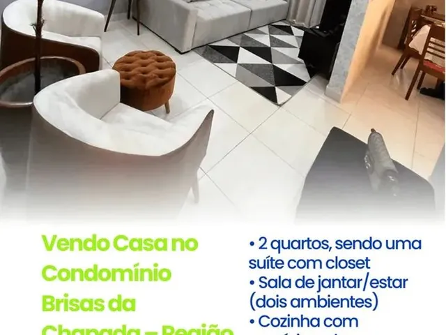 Imagem: Vendo Casa no Condomínio Brisas da Chapada