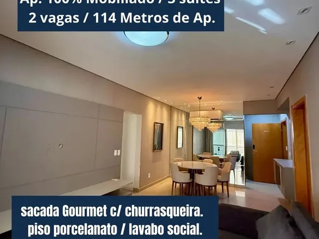 Imagem: Apartamento com 3 Suítes a Venda no Bairro