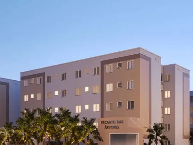Imagem: O apartamento possui 2 Dormitórios, 1 Banheiro, 1 Vaga na