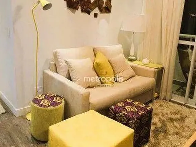 Imagem: O apartamento possui 2 Dormitórios, 1 Banheiro, 1 Vaga na