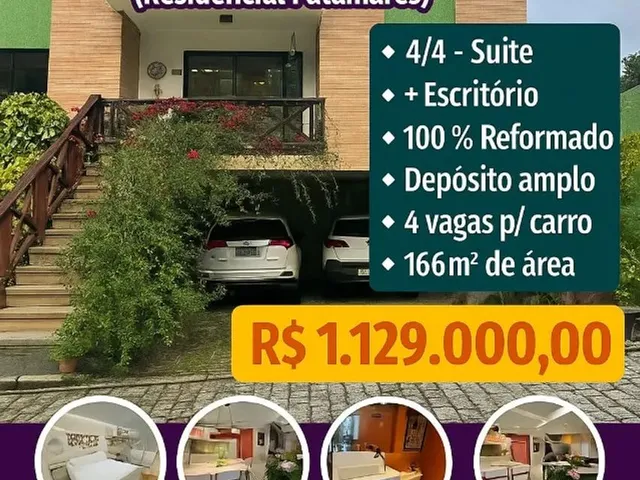 Imagem: Casa em Patamares, Pronto P/ Morar, 4 Quartos