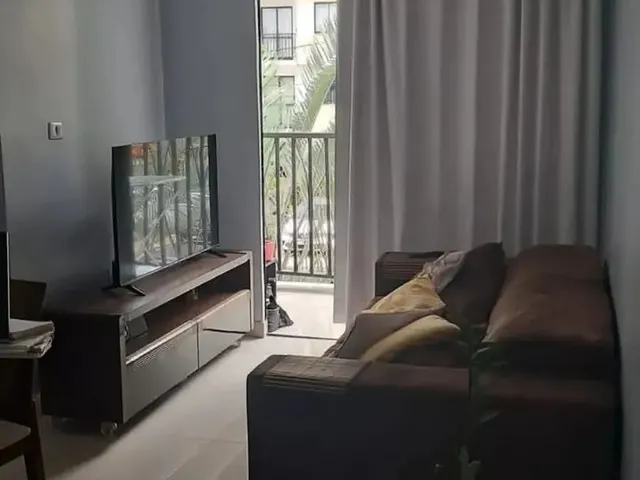 Imagem: O apartamento possui 2 Dormitórios, 1 Banheiro, 1 Vaga na