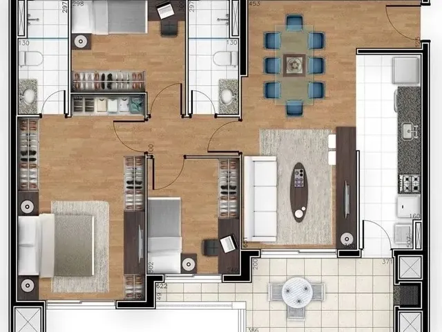 Imagem 3: Terrase Créatif Appartements
