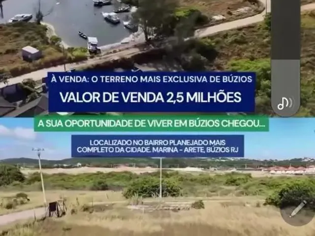 Imagem: Terreno dos Sonhos em Búzios