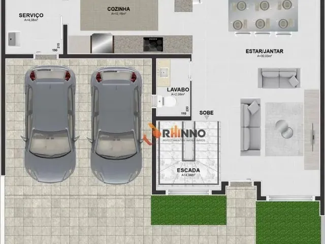 Imagem 4: Casa com 3 Suítes À Venda, 143 M² no Bairro Mercês - Curitiba/Pr