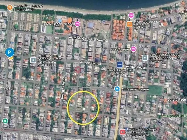 Imagem 2: Terreno Lote de Esquina em Jurere - Florianópolis
