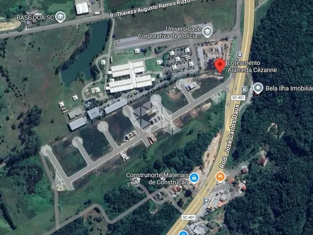 Imagem 6: Lote na Sc 401 no Alameda Cézanne