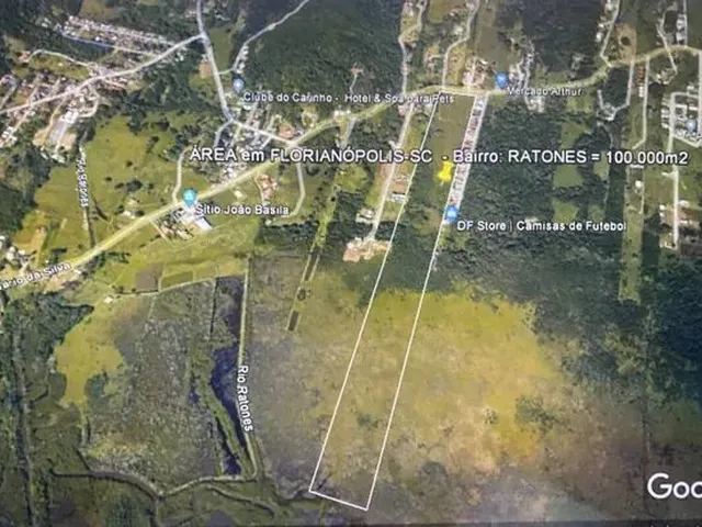 Imagem: Terreno com 100 Mil Metros Quadrados em
