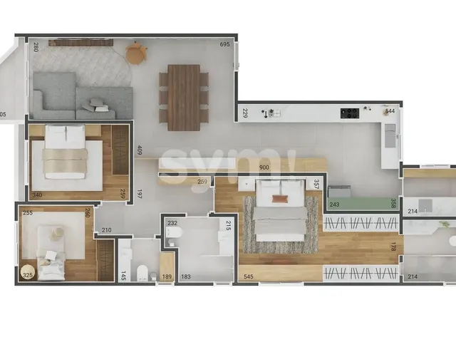 Imagem 6: Apartamento Reformado Face Norte