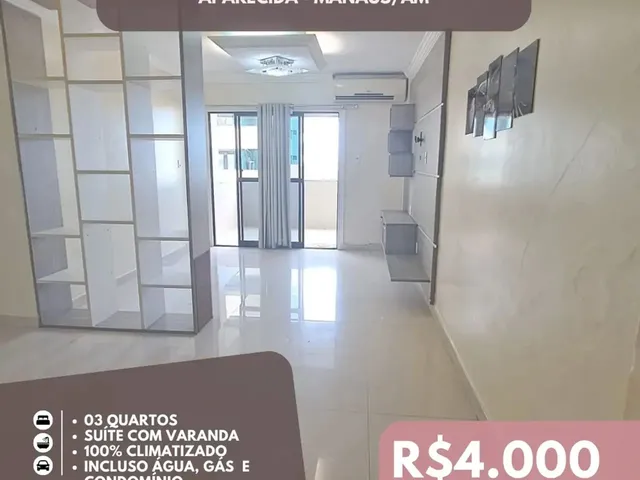 Imagem: Apartamento com 3 Quartos, 01 Suíte - Aparecida