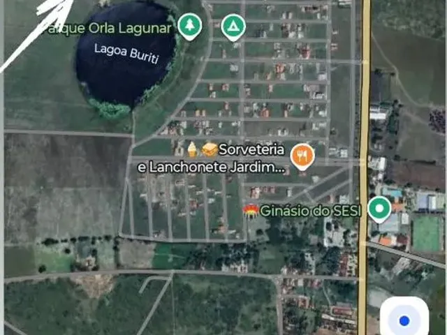 Imagem: O terreno possui 190m² de Área e está localizado em