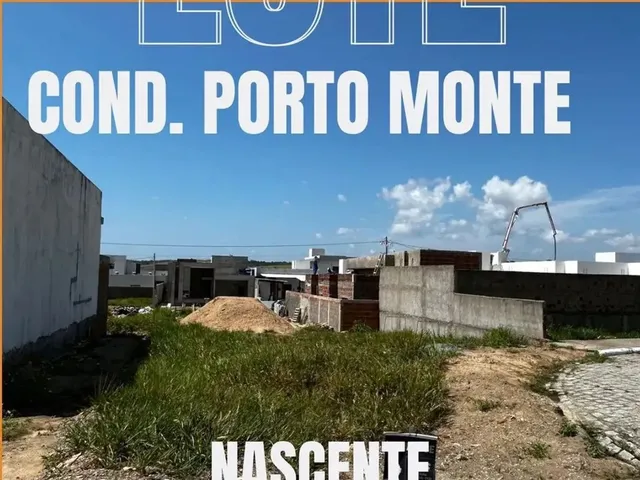 Imagem: Terreno no Cond. Porto Monte Excelente Custo-Benefício