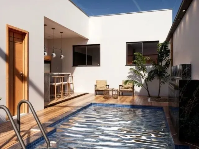 Imagem 2: Casas 2 Quartos +1 Suite (Com Piscina)(200Metros da Praia