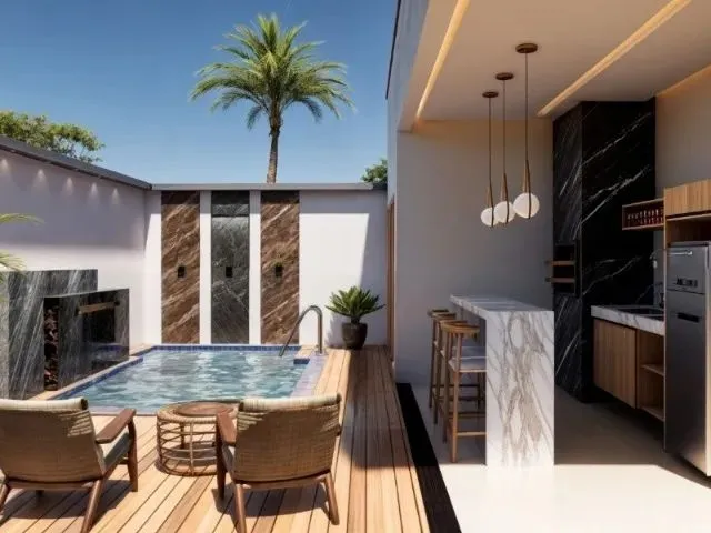 Imagem 4: Casas 2 Quartos +1 Suite (Com Piscina)(200Metros da Praia