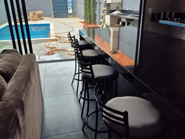 Imagem: Casa com Piscina,3 Banheiro 2 Quarto, Churrasqueira