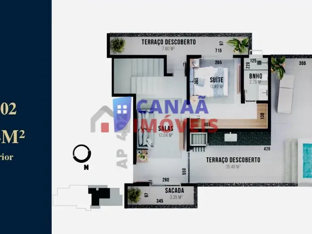 Imagem 1: Cobertura Dúlpex alto padrão com 4 quartos, 2 suítes, SPA