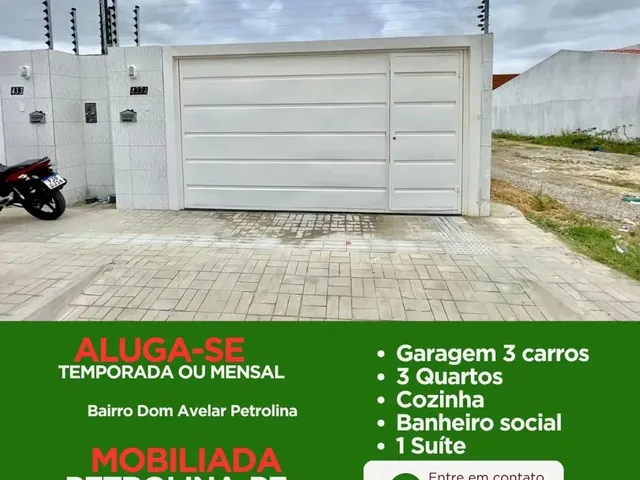 Imagem: Casa 100 Mobiliada para Aluguel no Bairro