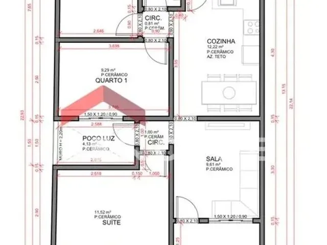 Imagem 2: Casa em Rua 9353 - Ecovalley Ecologic City - Sarandi/Pr