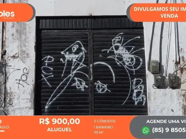 Imagem 1: Ponto Comercial com 30 M² no Centro de Fortaleza - Ce