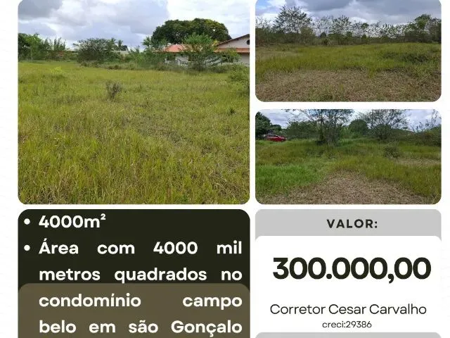 Imagem: Área em São Gonçalo - 4000M²