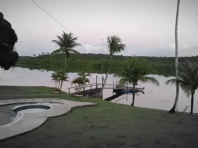 Imagem: Fazenda em Maragogipe com Píer