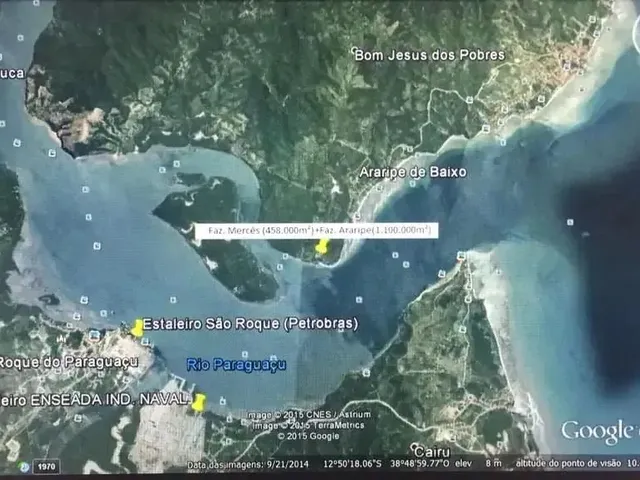 Imagem 3: Áreas À Venda em Rua Pública, Praia de Monte Cristo, Saubara, Ba