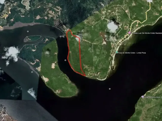 Imagem 6: Áreas À Venda em Rua Pública, Praia de Monte Cristo, Saubara, Ba