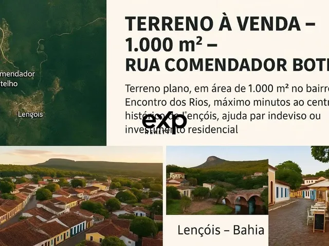Imagem: Terreno de 1.000 M² no Encontro dos Rios