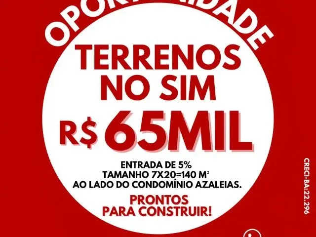 Imagem: Venda-Lotes. Direto com a Construtora. Tudo