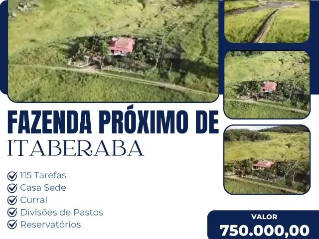 Imagem: Fazenda Próximo de Itaberaba - 115 Tarefas