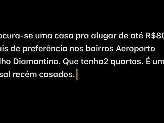 Imagem: Procura-Se Uma Casa pra Alugar de Até R$800