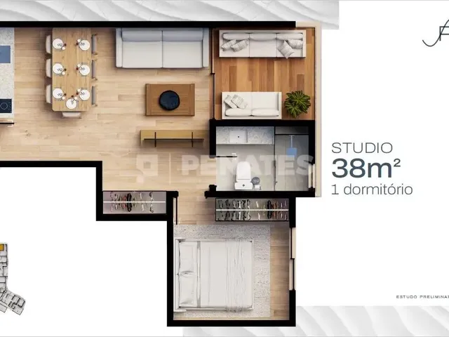 Imagem 12: Apartamento À Venda, 2 Quartos, 1 Suíte, 1 Vaga, Pirangi do Norte (Distrito Litoral)
