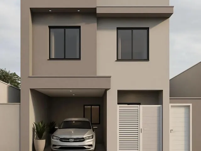 Imagem: Casas Duplex Novas 2 Qts, 3 Bn, Garagem