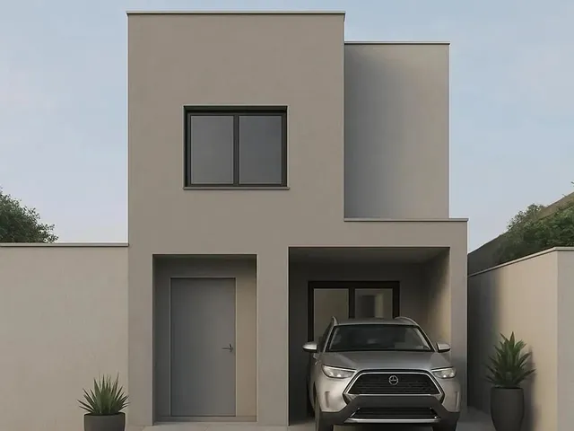 Imagem 12: Casas Duplex Novas 2 Qts, 3 Bn, Garagem - Frente para a Rua -...