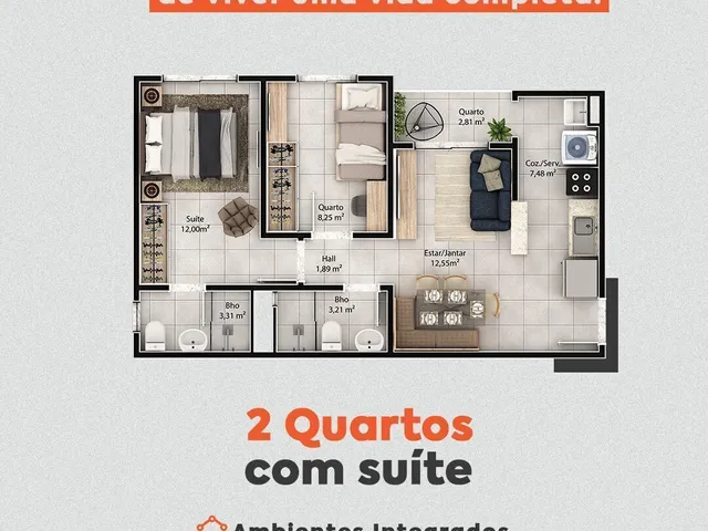 Imagem 3: Seu apê com lazer completo no Tapanã próximo ao Mangueirão