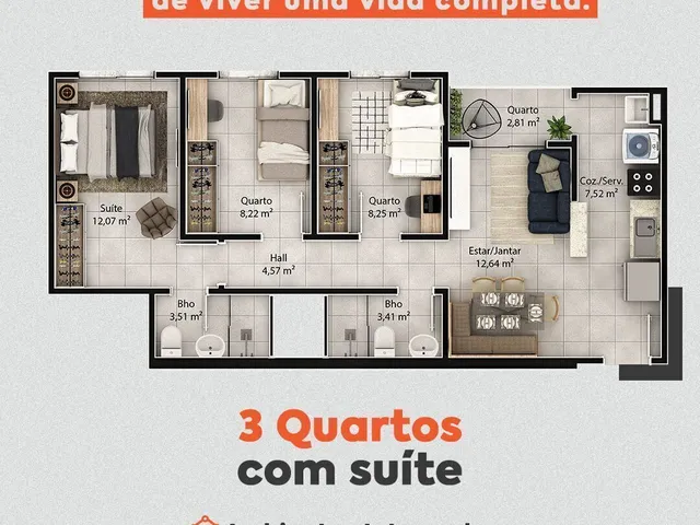 Imagem 12: Seu apê com lazer completo no Tapanã próximo ao Mangueirão