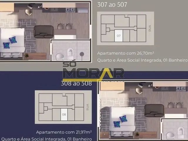 Imagem 5: Studio À Venda Bairro União
