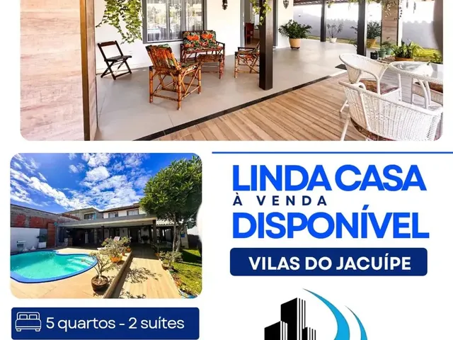 Imagem: Casa À Venda no Condomínio Vilas do Jacuípe