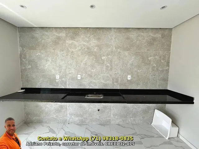 Imagem 4: Casa para Venda em Camaçari, Arembepe (Abrantes), 2 Dormitórios, 1 Suíte, 3 Banheiros