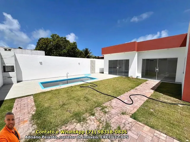 Imagem 10: Casa para Venda em Camaçari, Arembepe (Abrantes), 2 Dormitórios, 1 Suíte, 3 Banheiros