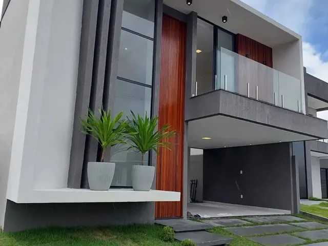 Imagem 1: Casa Nova À Venda Terras do Alphaville Camaçari Moderna Excelente Localização