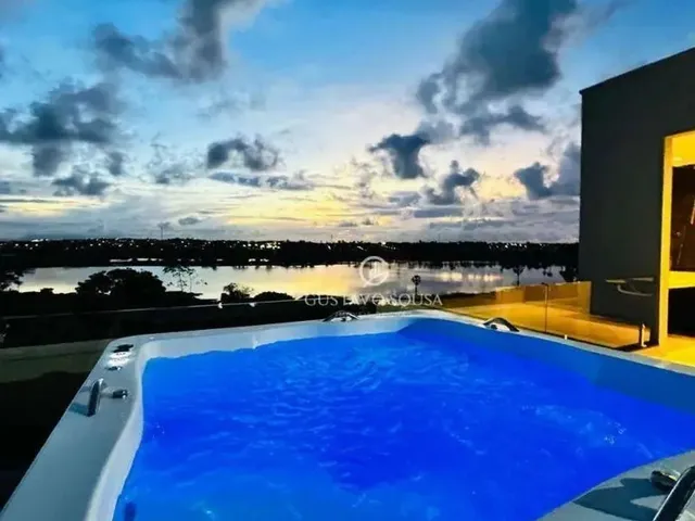Imagem 15: Vendo Excelente Casa Duplex no Condomínio Lake Eusebio 4 Suítes 6 Vagas, Piscina Por
