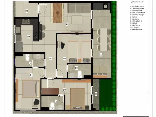 Imagem 10: Apartamento no Cumbuco Cod0288