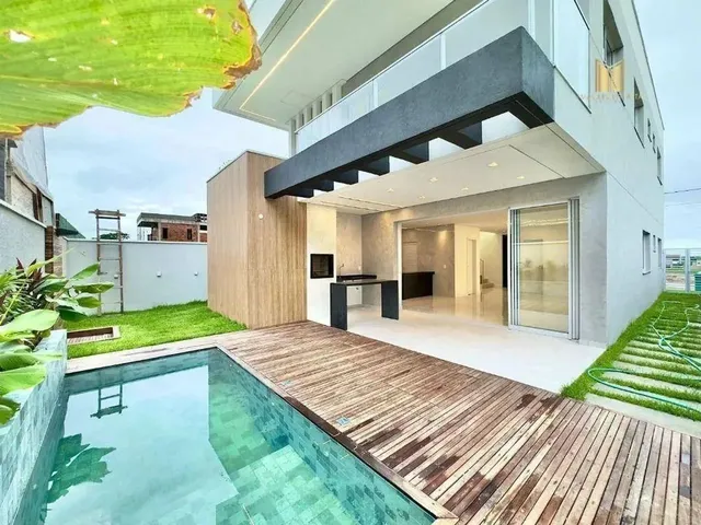 Imagem 1: Casa com 4 Dormitórios À Venda, 219 M² por R$ 1.490.000 - Cidade Alpha - Eusébio/Ce