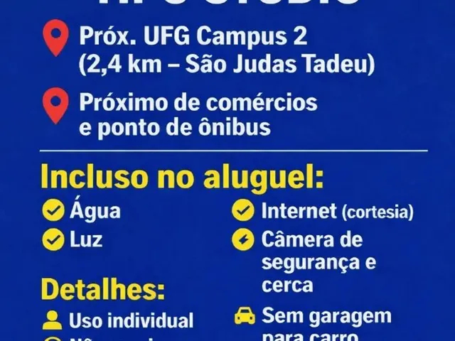Imagem: Aluga-Se Quitinetes