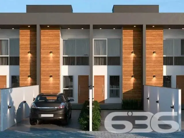 Imagem: A casa possui 2 Dormitórios, 2 Suítes, 1 Banheiro, 2