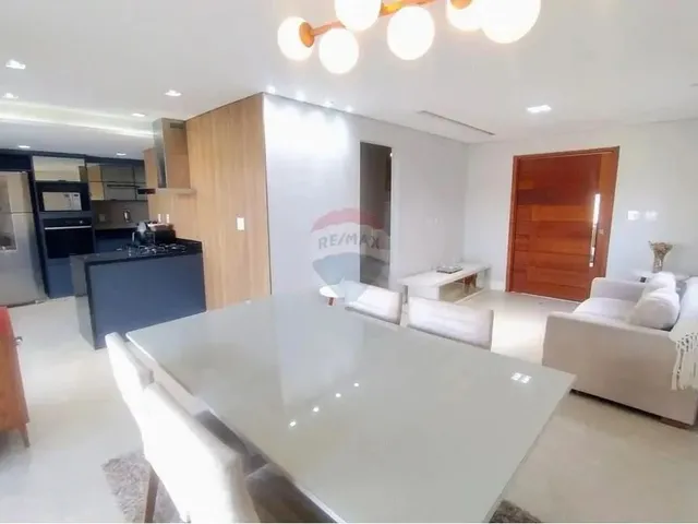 Imagem 3: Casa com Energia Solar e Mobiliada com 4 Suites e Office - Moderna - Abrantes - Camaçari