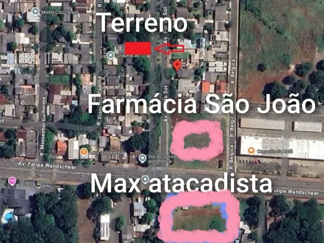Imagem: Terreno Avenida Pôr do Sol a 120 Metros