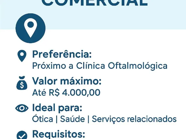 Imagem: Tenho Interesse em Alugar Ponto Comercial