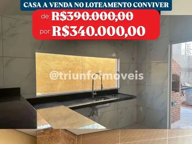 Imagem: Casa a Venda no Loteamento Conviver com